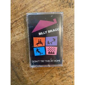 NEW sealed BILLY BRAGG Don't‎ Try This at Home cassette tape Elektra 1991
